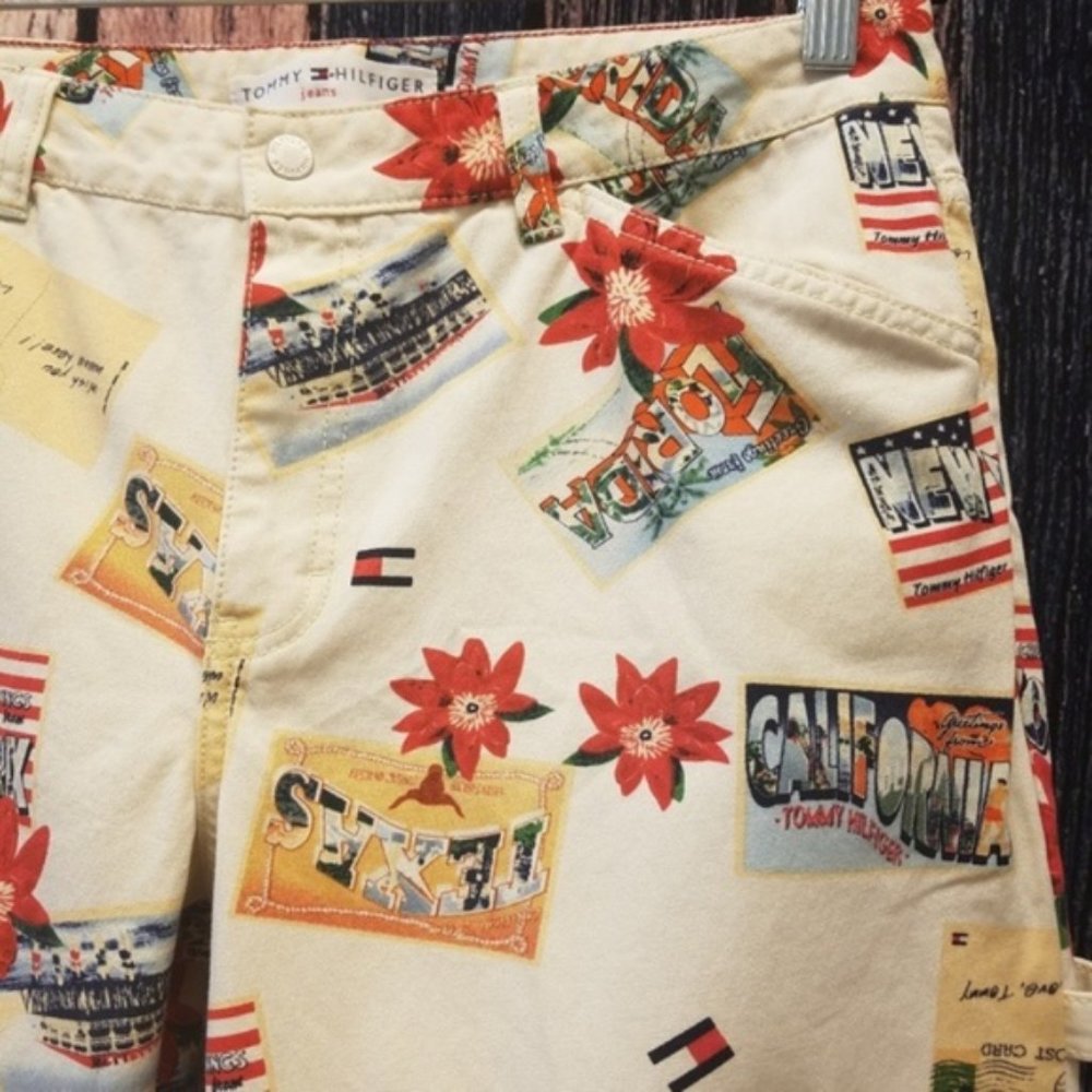 Vintage Americana 90s TH Postcard Jeans